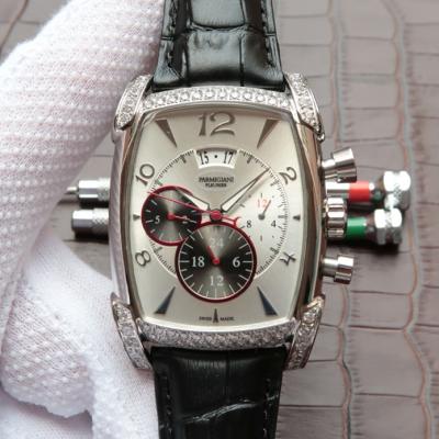 帕玛强尼(Parmigiani Fleurier)KalpaGraphe系列PFC128-0000100 白盘 镶钻 男士自动机械表手表
