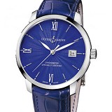 雅典Classico鎏金系列8153-111-2/E3 蓝盘 男士自动机械手表