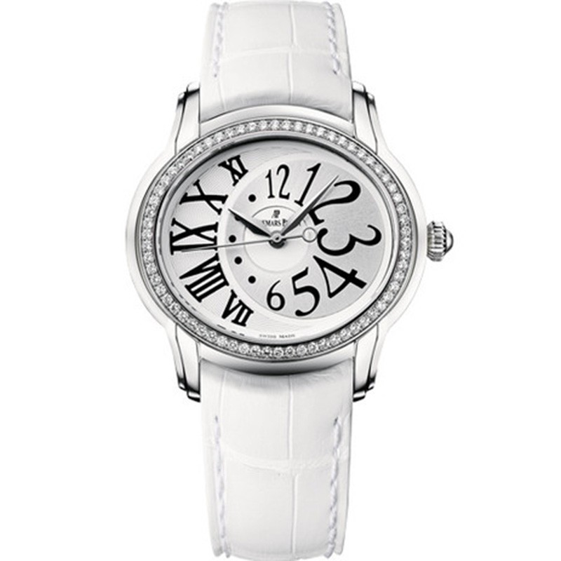 一比一爱彼复刻手表手表 爱彼千禧系列77303BC款女士腕表