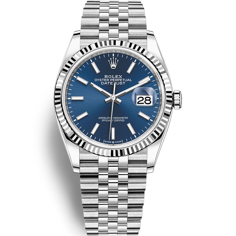 劳力士日志型复刻手表系列价格 蓝盘 126234 ew厂男士腕表